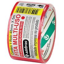 Fita De Alta Resistencia Silver Tape Vermelha 48Mmx5M.