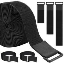 Fita de Amarração WSZJINB 3,8 cm x 4,9 m Resistência Pesada com 20 Fivelas