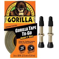 Fita De Aro Tubeless Gorilla To-go 9.15m X 2.5cm + Par Válvula 35mm