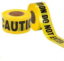 Fita de barreira de segurança AISEY Caution NÃO insira 7,62 cm x 100,58 m