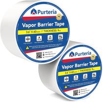 Fita de barreira de vapor PURTERIA 9 mil de polietileno 3,6 cm x 55 m 2 rolos