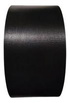 Fita De Borda Para Mdf Preto Trama 64mm X 20 Mts