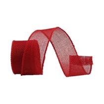 Fita De Burlap Colorida De 5m Com Borda De Arame Para Embalagem De Presentes DIY, Decoração De