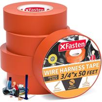 Fita de cablagem de fios XFasten Orange, pacote com 5, 19 mm x 15 m Fita de cablagem de fios XFasten Orange, pacote com 5, 19 mm x 15 m
