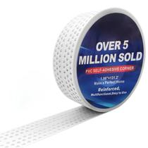 Fita de canto para drywall UNRUNFO autoadesiva PVC 0,6 x 40m