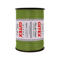 Fita de cetim 00 4mm c/100 mts cor 127 verde musgo peça