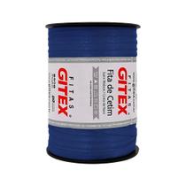 Fita de cetim 00 4mm c/100mts cor 113 azul royal peça Fita de cetim 00 4mm c/100mts cor 113 azul royal peça