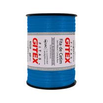 Fita de cetim 00 4mm c/100mts cor 200 azul capri peça Fita de cetim 00 4mm c/100mts cor 200 azul capri peça