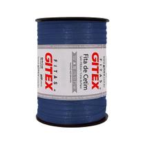 Fita de cetim 01 7mm c/100mts 120 azul marinho peça Fita de cetim 01 7mm c/100mts 120 azul marinho peça