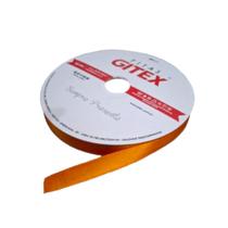 Fita de cetim 03 15mm c/50 mts cor 110 cenoura peça Fita de cetim 03 15mm c/50 mts cor 110 cenoura peça
