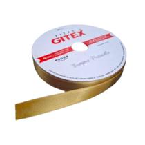 Fita de cetim 03 15mm c/50 mts cor 138 dourado peça