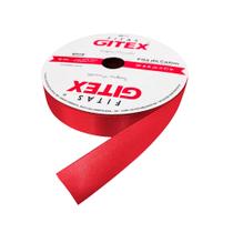 Fita de cetim 05 22mm c/50 mts cor 107 vermelho peça