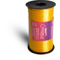 Fita de Cetim 07MM 100M. Amarelo Ouro