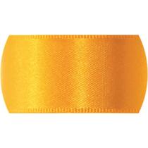 Fita de Cetim 07MM 10MTS. Amarelo Ouro 038