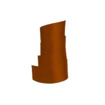 Fita de cetim 09 38mm c/50 mts cor 208 terracota peça