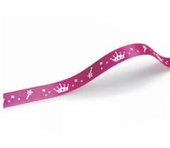 Fita de cetim 15 mm Coroa Rosa Princesa COR 060 10 mt Fitas Progresso - Inspire sua Festa Loja Fita de cetim 15 mm Coroa Rosa Princesa COR 060 10 mt Fitas Progresso - Inspire sua Festa Loja