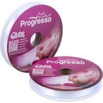 Fita de Cetim 15MM 50M Branco 201