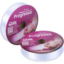 Fita de Cetim 22MM 50M Branco 201 Fita de Cetim 22MM 50M Branco 201