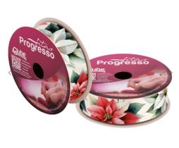 Fita de Cetim 22mm COR 189 Flores de Natal 10 mts Fitas Progresso - Inspire sua Festa Loja Fita de Cetim 22mm COR 189 Flores de Natal 10 mts Fitas Progresso - Inspire sua Festa Loja