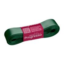 Fita de Cetim 22mm nº5 - 10m Cor 2059 Verde Oliva - 1 unidade - Fitas Progresso - Rizzo
