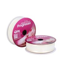 Fita de Cetim 22mm - Rolo com 10 metros Cor do pacote:Voal Champagne