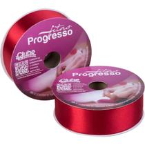 Fita de Cetim 38MM 50M Vermelho 209 Fita de Cetim 38MM 50M Vermelho 209