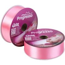 Fita de Cetim 38MM 50MTS. Rosa Petala 009