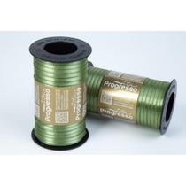 Fita de Cetim 4MM 100M. Verde Militar Duplo