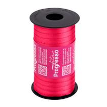 Fita de Cetim 7mm nº1 - 100m Cor 2055 Rosa Amaranto - 1 unidade - Fitas Progresso - Rizzo