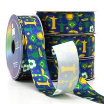 Fita de Cetim Brasil nº 5 22mm Cor 03 - 10 metros Fita de Cetim Brasil nº 5 22mm Cor 03 - 10 metros