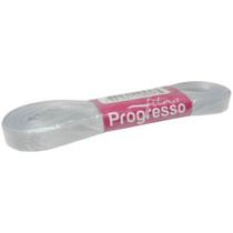 Fita de Cetim CF001 7mmX10m Prata 084 Progresso - Fitas Progresso