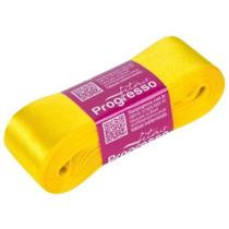 Fita de Cetim CF009 38mmX10m Amarelo Gema 763 Progresso - Fitas Progresso