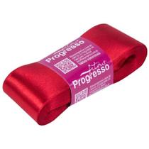 Fita de Cetim CF009 38mmX10m Vermelho 209 Progresso - Fitas Progresso Fita de Cetim CF009 38mmX10m Vermelho 209 Progresso - Fitas Progresso