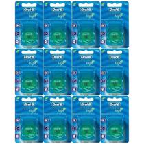 Fita de cetim Dental Floss Oral-B 25 m sabor menta (12 unidades) Fita de cetim Dental Floss Oral-B 25 m sabor menta (12 unidades)