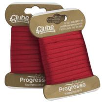 Fita de Cetim Dupla Face T900/000 4MM Cor 209 Vermelho - 10 Metros