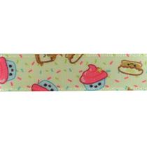 Fita de Cetim Estampada Infantil 22mmx10m Mod. 17 Najar -