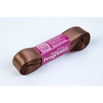 Fita de Cetim Marrom 15MM X 10M Pacote com 1