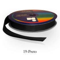 Fita De Cetim Najar 40 Nº5 Rolo 50M Cor:Preto