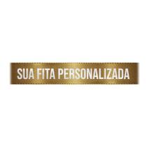 Fita de Cetim Personalizada CFS005 - 22mm X 45metros - Ouro 228 - 01 Unidade - Progresso -