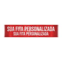 Fita de Cetim Personalizada CFS007 - 30mm X 45metros - Vermelho 209 - 01 Unidade - Progresso -