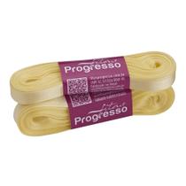 Fita de Cetim Progresso 10mm - Nº 2 c/ 10 metros - Amarelo Bebê Fita de Cetim Progresso 10mm - Nº 2 c/ 10 metros - Amarelo Bebê
