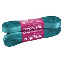 Fita de Cetim Progresso 10mm - Nº 2 c/ 10 metros - Jade Fita de Cetim Progresso 10mm - Nº 2 c/ 10 metros - Jade