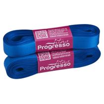Fita de Cetim Progresso 15mm - Nº 3 c/ 10 metros - Azul Royal