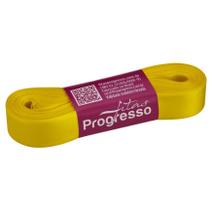 Fita de Cetim Progresso 15mm nº3 - 10m Cor 763 Amarelo Gema - 01 unidade - Progresso
