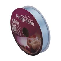 Fita de Cetim Progresso 22mm 50 Mts Azul bebê 212
