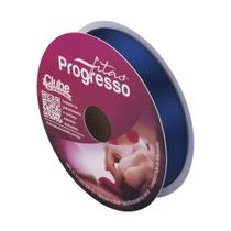 Fita de Cetim Progresso 22mm 50 Mts Azul marinho 215