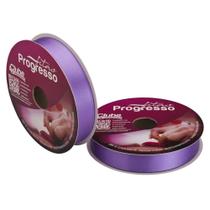 Fita de Cetim Progresso 22mm 50 Mts Lilás lavanda 356 Fita de Cetim Progresso 22mm 50 Mts Lilás lavanda 356