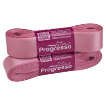 Fita de Cetim Progresso 22mm - Nº 5 c/ 10 metros - Rosa Escuro Fita de Cetim Progresso 22mm - Nº 5 c/ 10 metros - Rosa Escuro