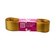 Fita de Cetim Progresso 22mm nº5 - 10m Cor 1353 Dourado - 01 unidade Fita de Cetim Progresso 22mm nº5 - 10m Cor 1353 Dourado - 01 unidade