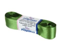 Fita de Cetim Progresso 22mm nº5 - 10m Cor 249 Verde Militar - 01 unidade Fita de Cetim Progresso 22mm nº5 - 10m Cor 249 Verde Militar - 01 unidade